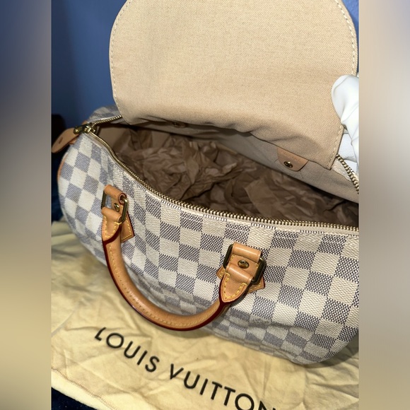 Louis Vuitton Damier Azur Speedy 30 - Picture 10 of 10